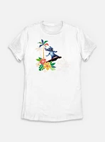 Disney Lilo & Stitch Live Action Surfing Vibes Womens T-Shirt