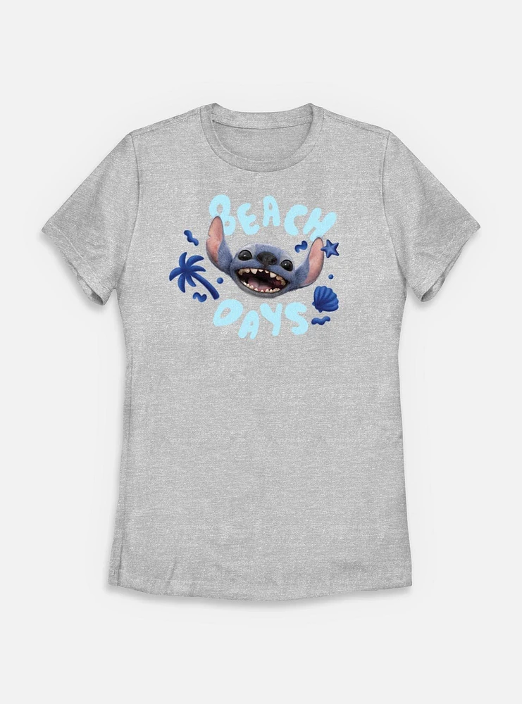 Disney Lilo & Stitch Live Action Beach Days Womens T-Shirt