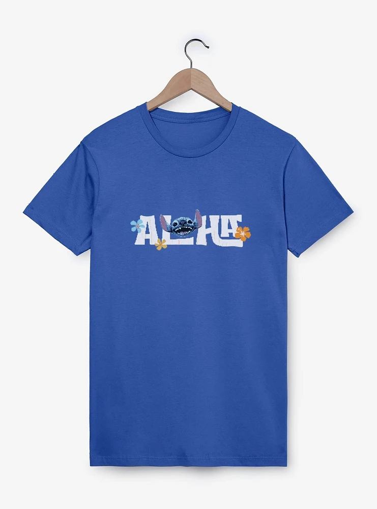 Disney Lilo & Stitch Live Action Aloha Face T-Shirt