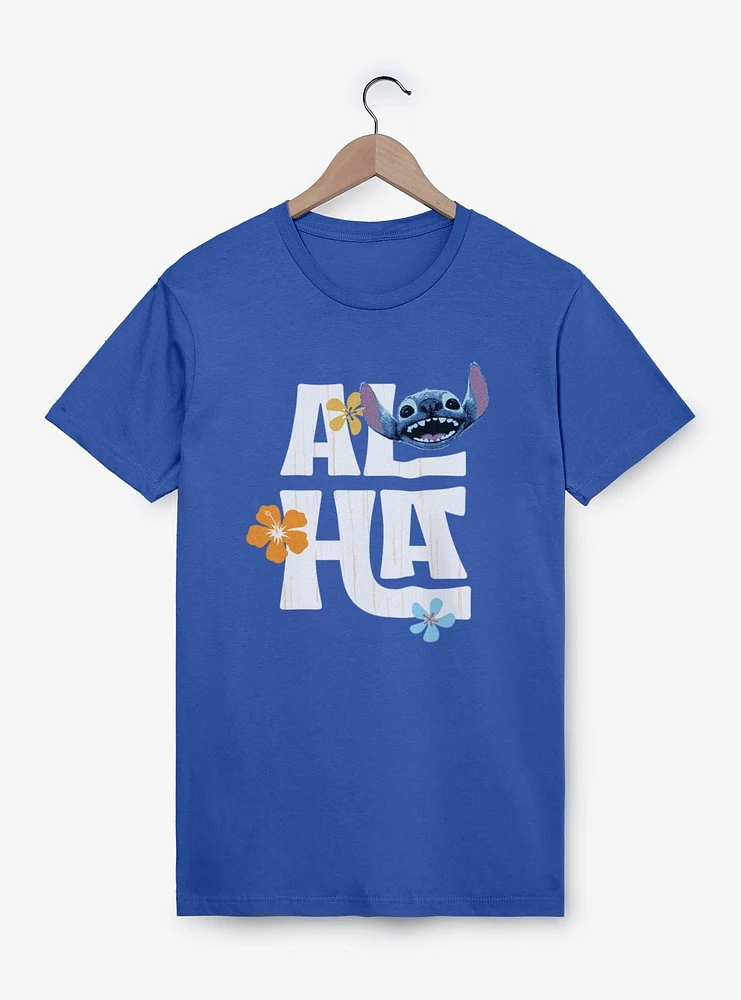 Disney Lilo & Stitch Live Action Aloha Flowers T-Shirt