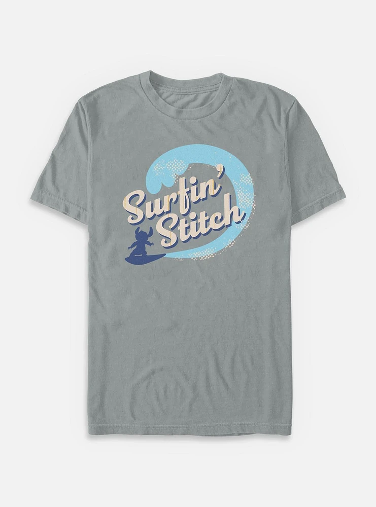 Disney Lilo & Stitch Live Action Surfing Garment Dye T-Shirt