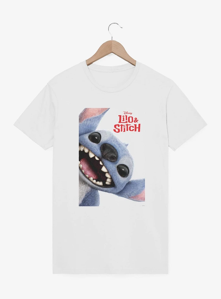 Disney Lilo & Stitch Live Action Face Poster T-Shirt