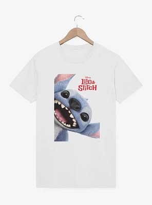 Disney Lilo & Stitch Live Action Face Poster T-Shirt
