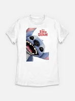 Disney Lilo & Stitch Live Action Face Poster Womens T-Shirt