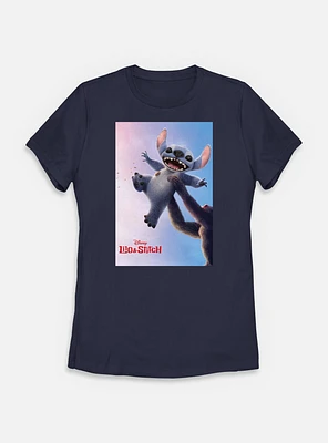 Disney Lilo & Stitch Live Action And Rafiki Poster Womens T-Shirt