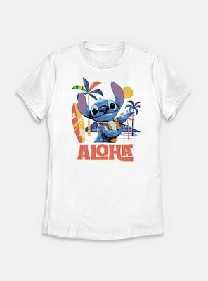 Disney Lilo & Stitch Live Action Aloha Womens T-Shirt
