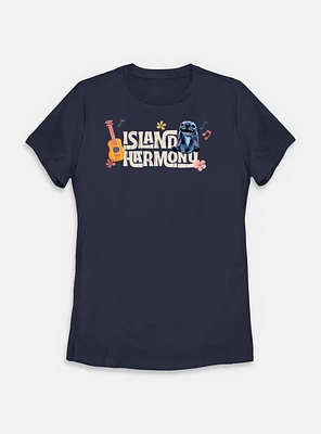 Disney Lilo & Stitch Live Action Island Harmony Womens T-Shirt
