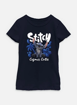 Disney Lilo & Stitch Live Action Cosmic Cutie Youth Girls T-Shirt