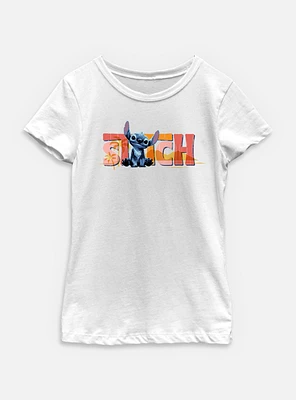 Disney Lilo & Stitch Live Action Cutie Youth Girls T-Shirt