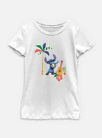 Disney Lilo & Stitch Live Action Dancing Hula Youth Girls T-Shirt