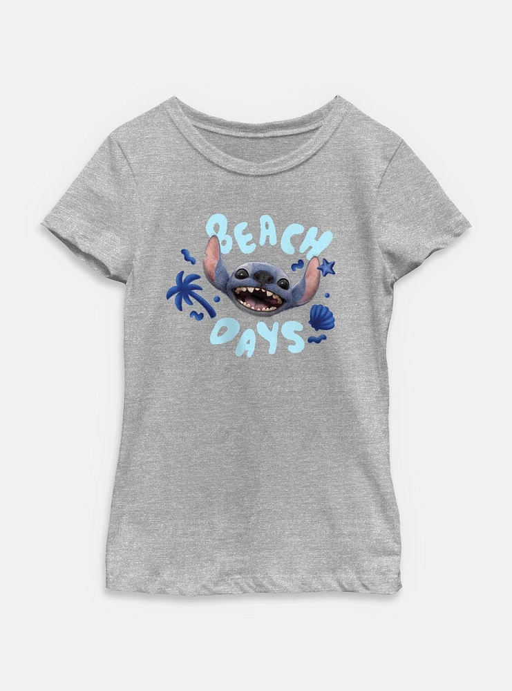 Disney Lilo & Stitch Live Action Beach Days Youth Girls T-Shirt