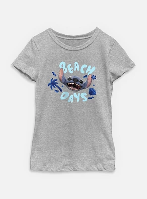 Disney Lilo & Stitch Live Action Beach Days Youth Girls T-Shirt