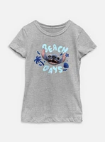 Disney Lilo & Stitch Live Action Beach Days Youth Girls T-Shirt