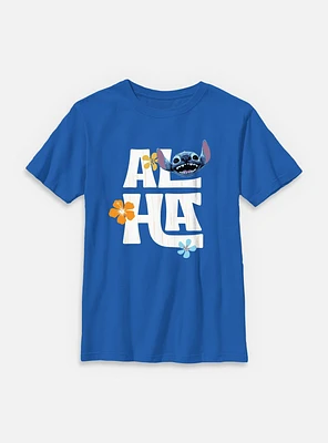 Disney Lilo & Stitch Live Action Aloha Flowers Youth T-Shirt