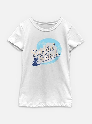 Disney Lilo & Stitch Live Action Surfing Youth Girls T-Shirt