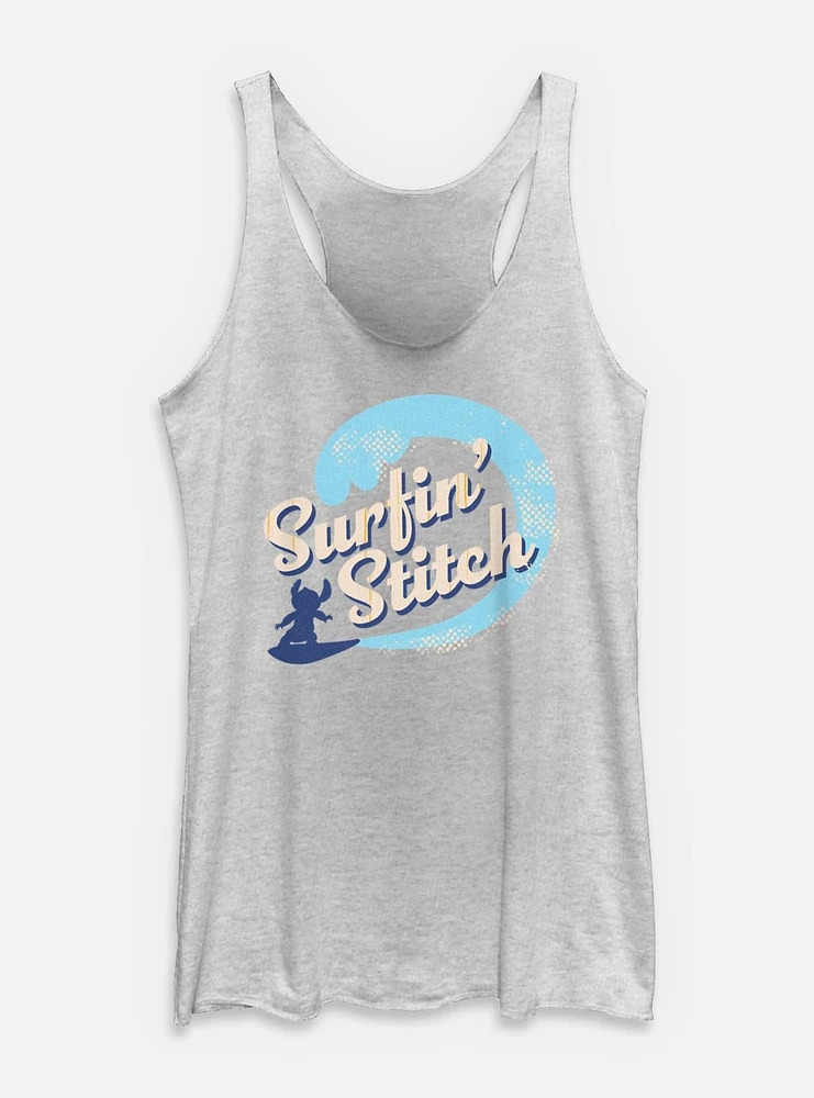 Disney Lilo & Stitch Live Action Surfing Womens Tank Top