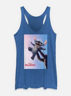 Disney Lilo & Stitch Live Action And Rafiki Poster Womens Tank Top