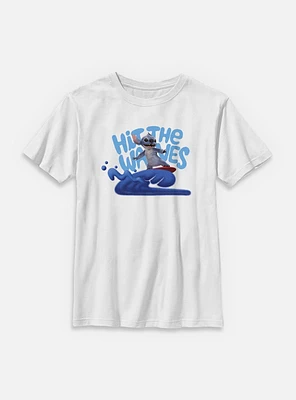 Disney Lilo & Stitch Live Action Hit The Waves Youth T-Shirt