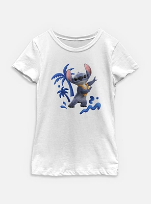 Disney Lilo & Stitch Live Action Dancing Youth Girls T-Shirt