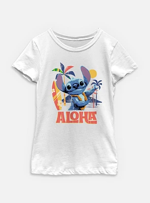 Disney Lilo & Stitch Live Action Aloha Youth Girls T-Shirt