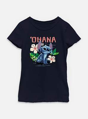 Disney Lilo & Stitch Live Action Always Ohana Youth Girls T-Shirt