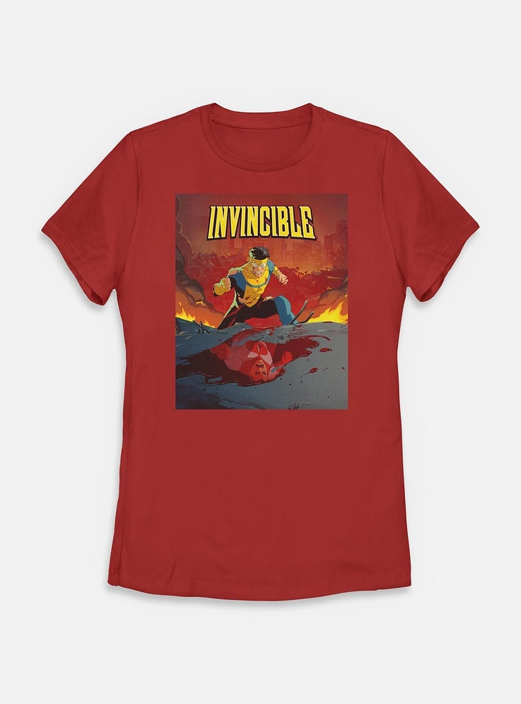 Invincible Blood Reflection Womens T-Shirt