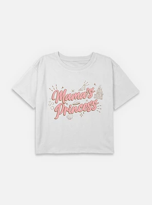 Disney Princesses Mamas Princess Youth Girls Boxy T-Shirt