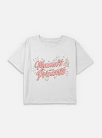 Disney Princesses Mamas Princess Youth Girls Boxy T-Shirt