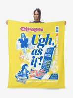 Clueless Ugh As If Silk Touch Throw Blanket