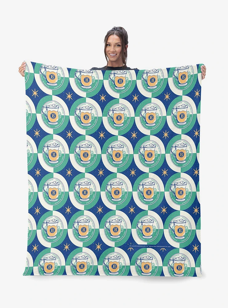 Harry Potter Butterbeer Repeat 50x60" Silk Touch Throw Blanket