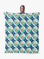 Harry Potter Butterbeer Repeat 50x60" Silk Touch Throw Blanket