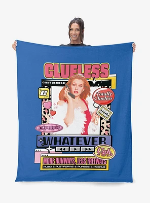 Clueless More Runways Silk Touch Throw Blanket