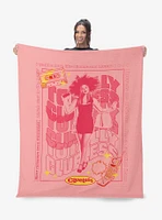 Clueless Totally Clueless Silk Touch Sherpa Throw Blanket
