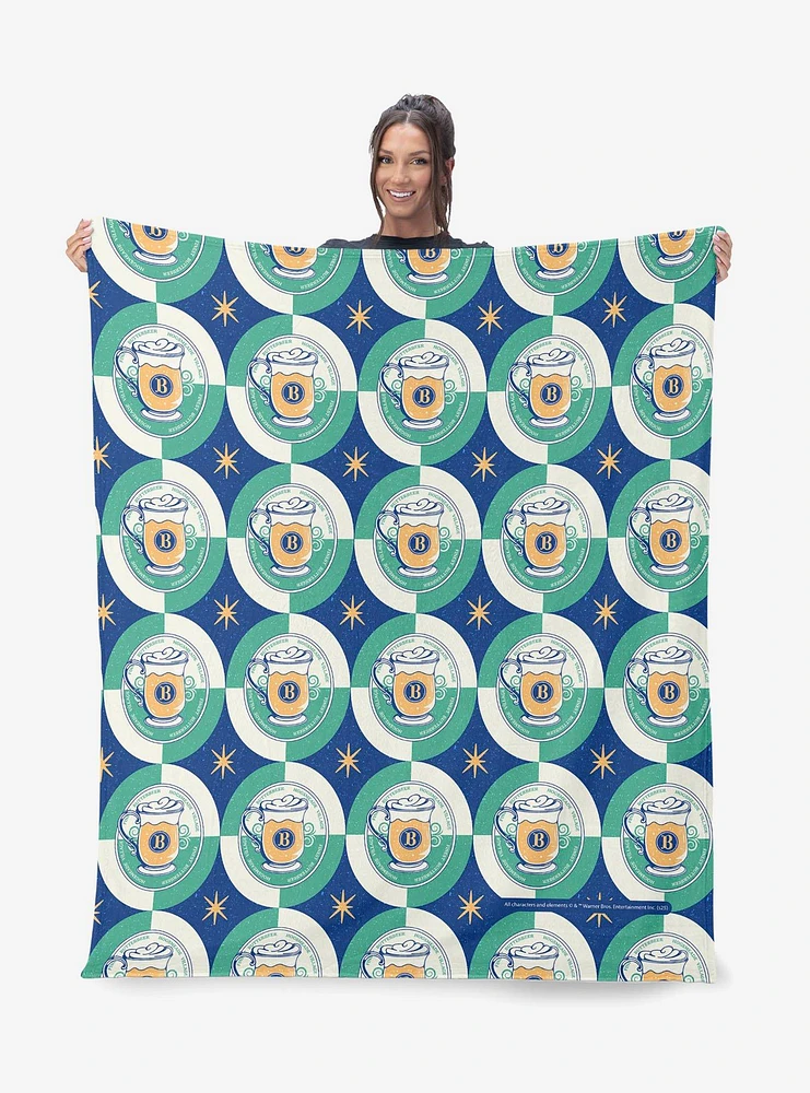 Harry Potter Butterbeer Repeat 60x80" Silk Touch Throw Blanket