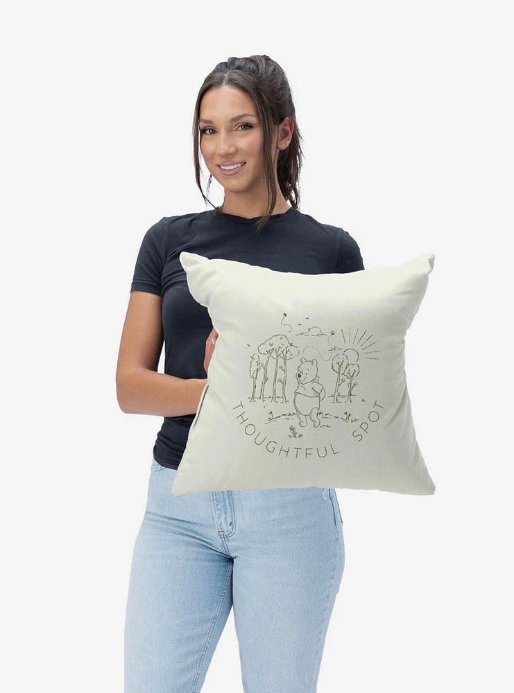 Disney Winnie The Pooh Thoughtful Spot Throw Pillow