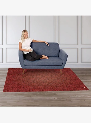 Marvel Spider-Man Geometric Spidey Washable Rug