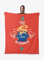 Harry Potter Leaky Cauldron 40x50" Silk Touch Throw Blanket