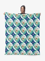 Harry Potter Butterbeer Repeat 40x50" Silk Touch Throw Blanket