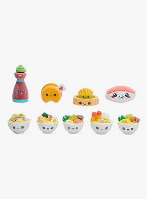 Kawaii Critterz Japanese Food Flocked Blind Bag Figure