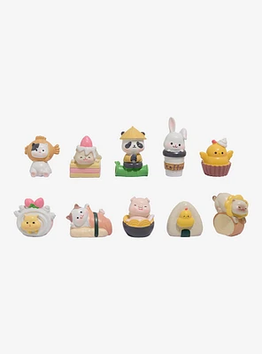 BCmini Japanese Restaurant Animals Blind Box Figure