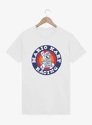 Nintendo Mario Kart Racing Vintage Style Logo T-Shirt