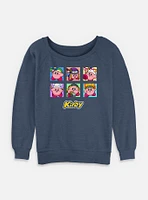 Nintendo Kirby Costumes Womens Slouchy Sweatshirt