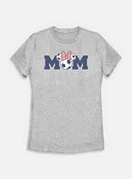 Disney Minnie Mouse Soccer Mom Womens T-Shirt