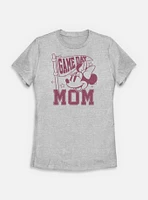 Disney Minnie Mouse Game Day Mom Womens T-Shirt
