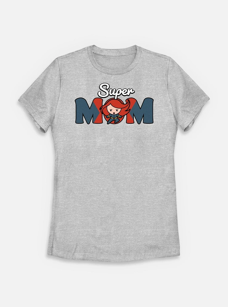 Marvel Black Widow Super Mom Womens T-Shirt