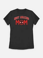 Marvel Spider-Man Most Amazing Collegiate Mom Womens T-Shirt