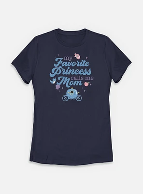 Disney Princesses My Favorite Princess Calls Me Mom Womens T-Shirt