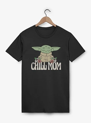 Star Wars The Mandalorian Chill Mom T-Shirt