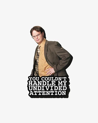 The Office Dwight Undivided Attention Chunky Magnet