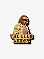 The Big Lebowski The Dude Abides Chunky Magnet